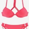 Buffalo Bøjle-bikinier Push-up Bikini Kvinder Pink