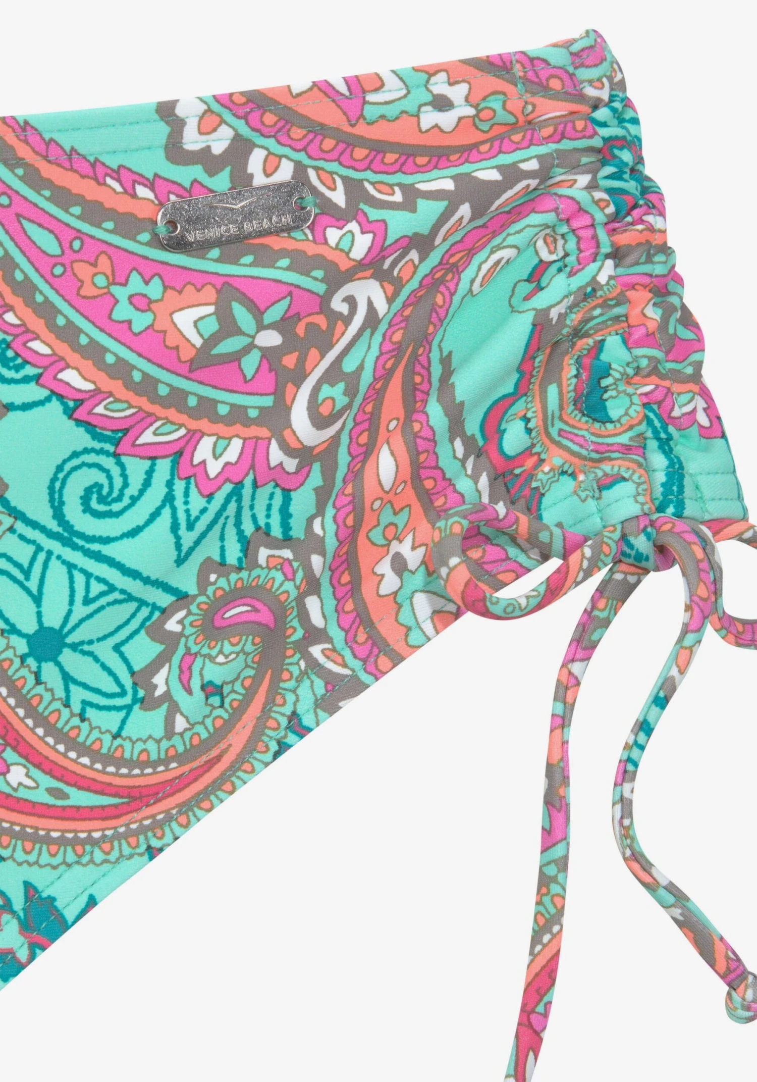 VENICE BEACH Bikini-trusser Bikinitrusse Kvinder Aqua / Pink - Billede 2