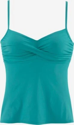 S.Oliver Tankinier Bustier Tankini-overdel Spain Kvinder Blå
