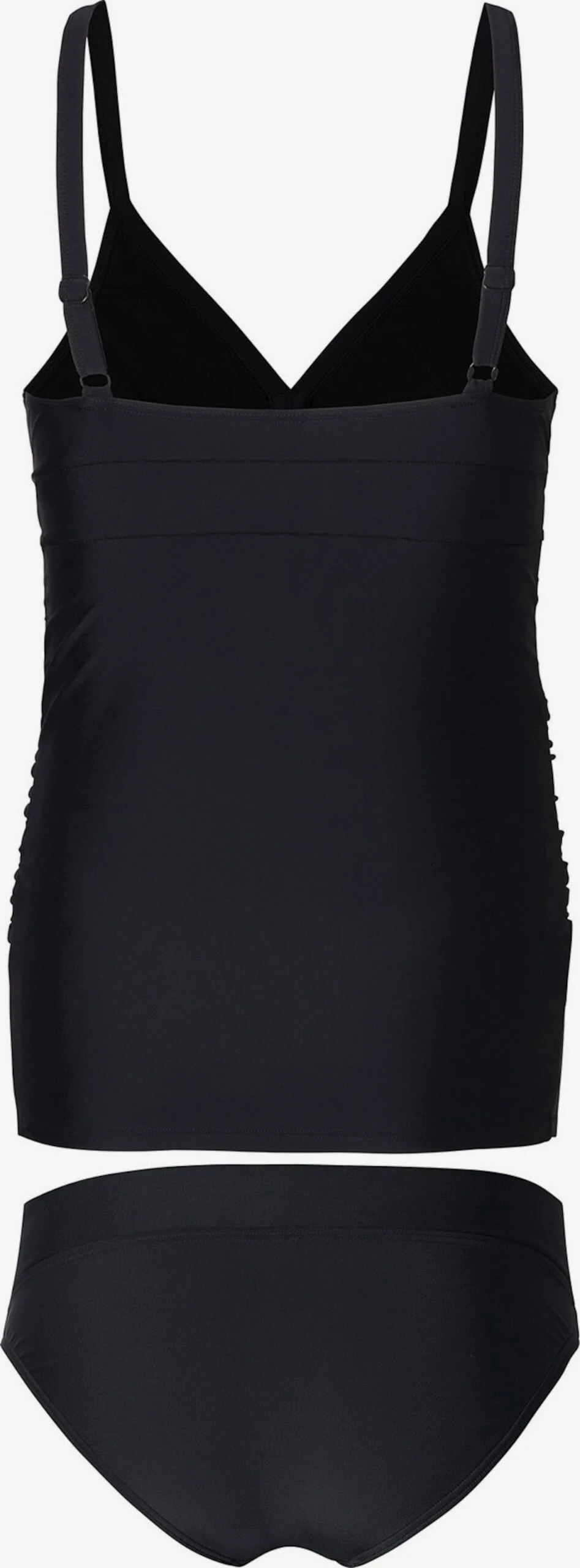 Tankinier Bustier Tankini Kvinder Sort - Billede 3