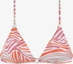 Sunseeker Trekants-bikinitoppe Triangel Bikinioverdel Kvinder Orange
