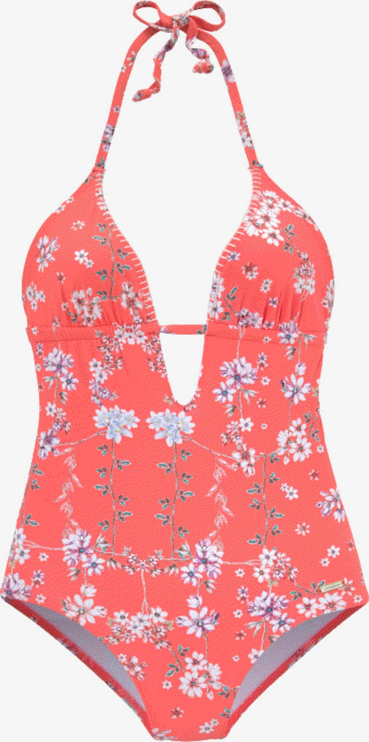 Sunseeker Badedragte Triangel Badedragt Ditsy Kvinder Koral