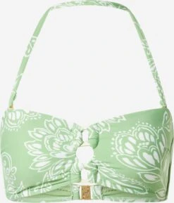 Seafolly Bandeau-bikinitoppe Bandeau Bikinioverdel Kvinder Mint