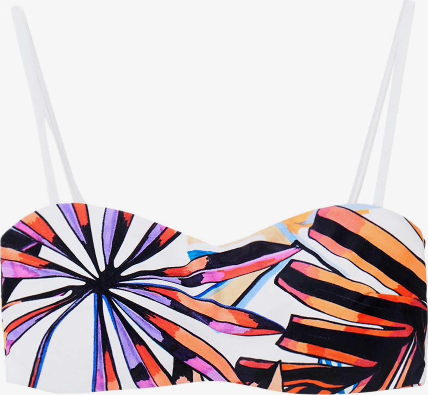Desigual Bustier-bikinitoppe Bustier Bikinioverdel Playa Kvinder Hvid