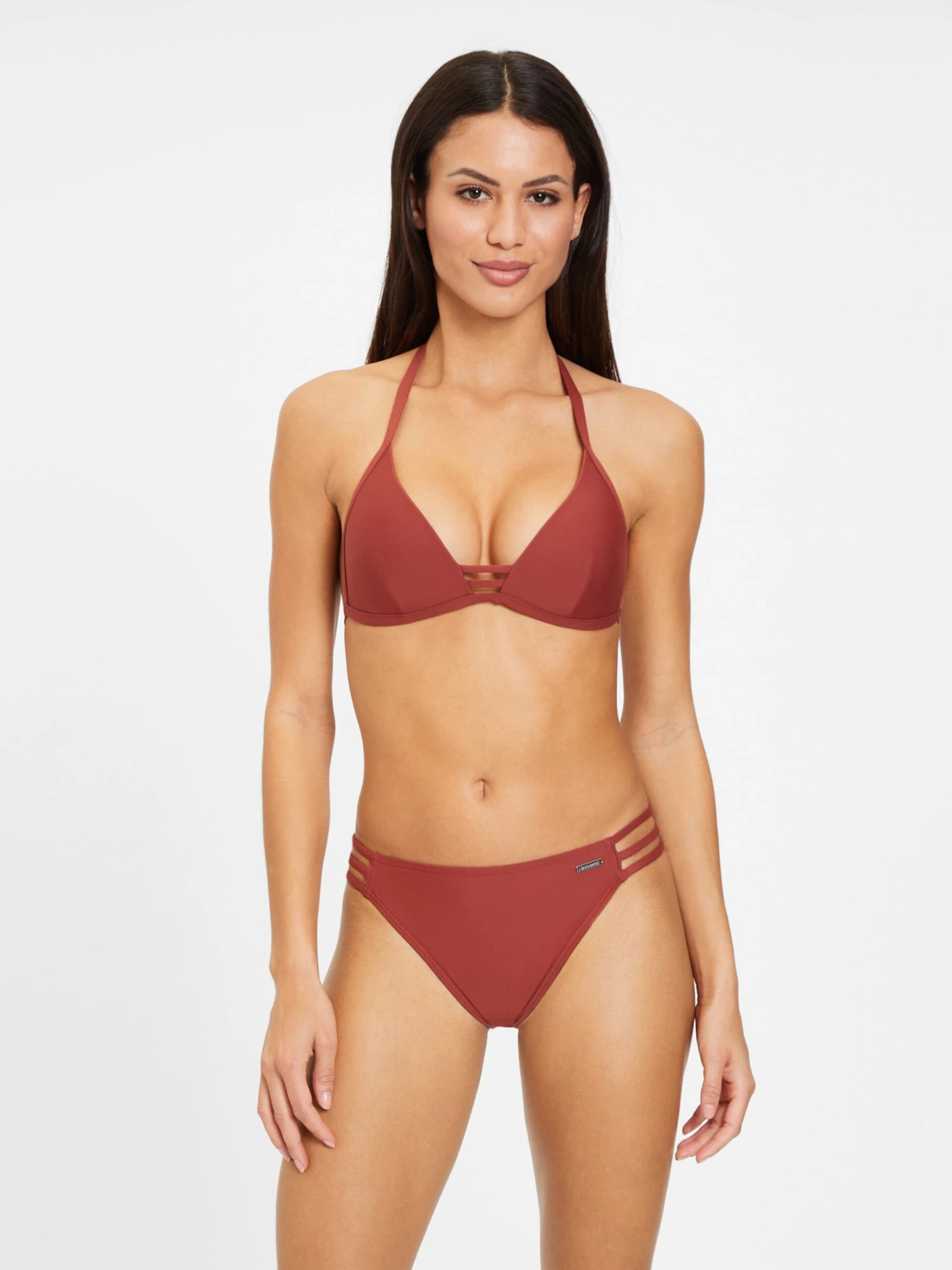 Bruno Banani Trekants-bikinier Triangel Bikini Kvinder Brun - Billede 2