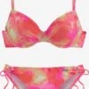 VENICE BEACH Bøjle-bikinier T-shirt-BH Bikini Kvinder Pink