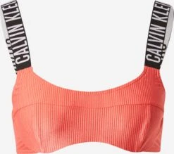Calvin Klein Swimwear Bustier-bikinitoppe Bustier Bikinioverdel Kvinder Koral