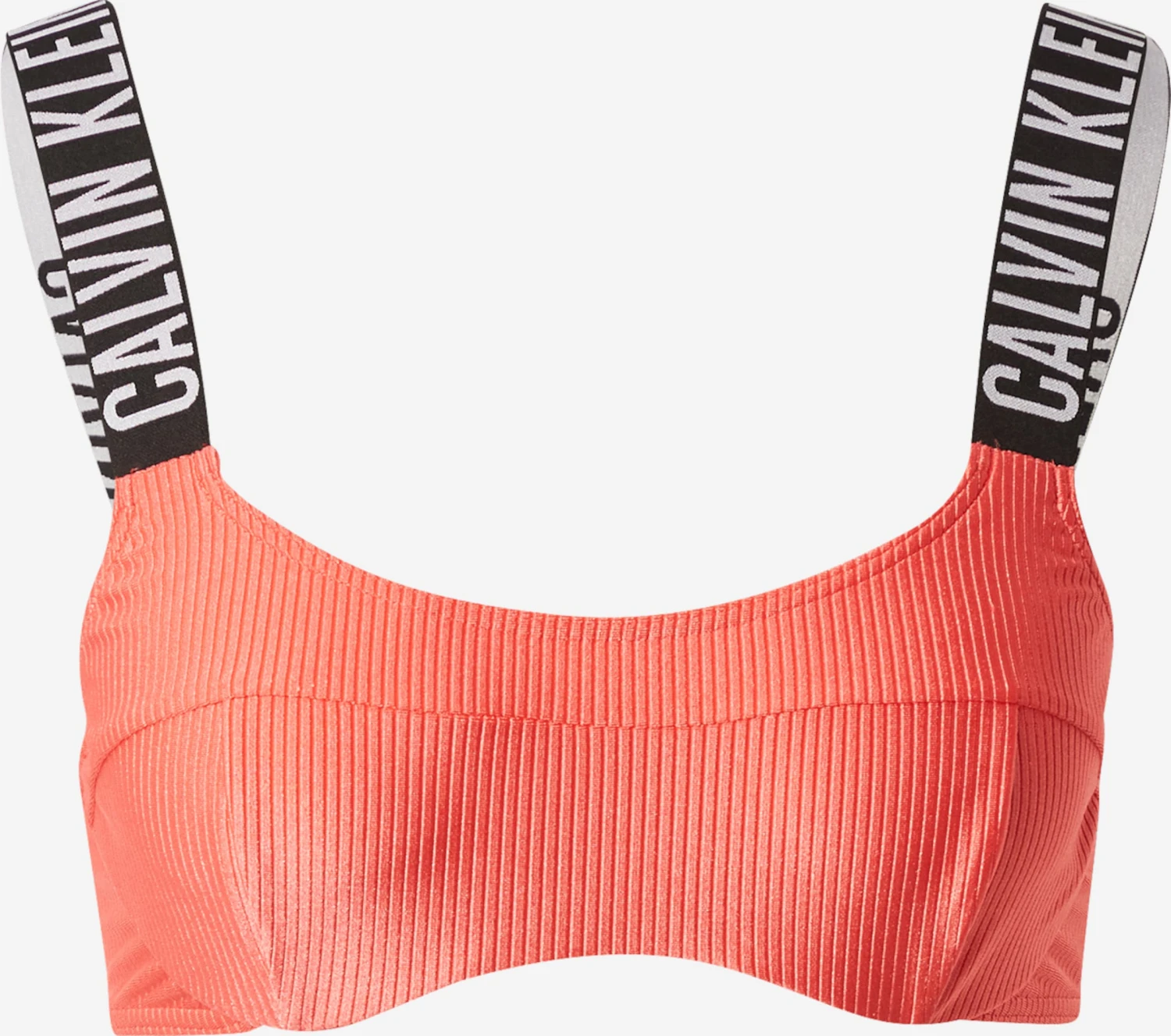 Calvin Klein Swimwear Bustier-bikinitoppe Bustier Bikinioverdel Kvinder Koral