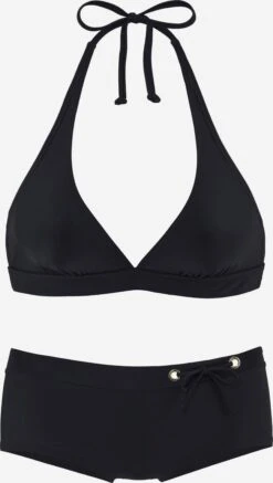 Bruno Banani Trekants-bikinier Triangel Bikini Kvinder Sort