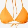 Trekants-bikinitoppe Triangel Bikinioverdel Cassidy Kvinder Orange