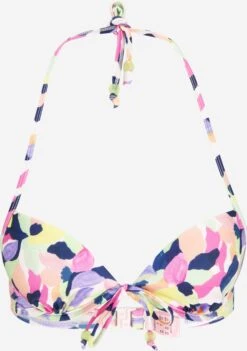 Hunkemöller Bøjle-bikinitoppe Push-up Bikinioverdel Hawaii Kvinder Blandingsfarvet