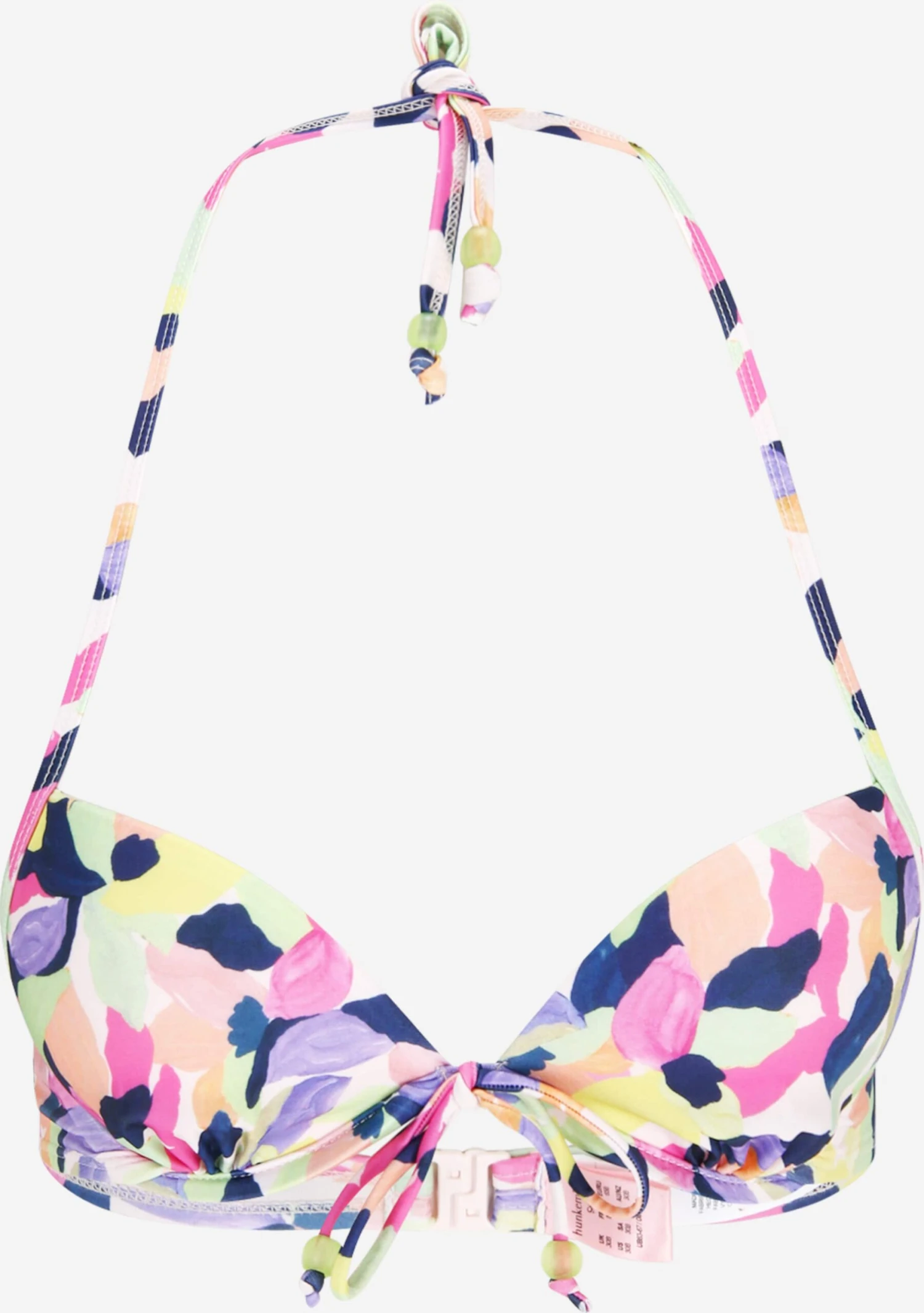 Hunkemöller Bøjle-bikinitoppe Push-up Bikinioverdel Hawaii Kvinder Blandingsfarvet
