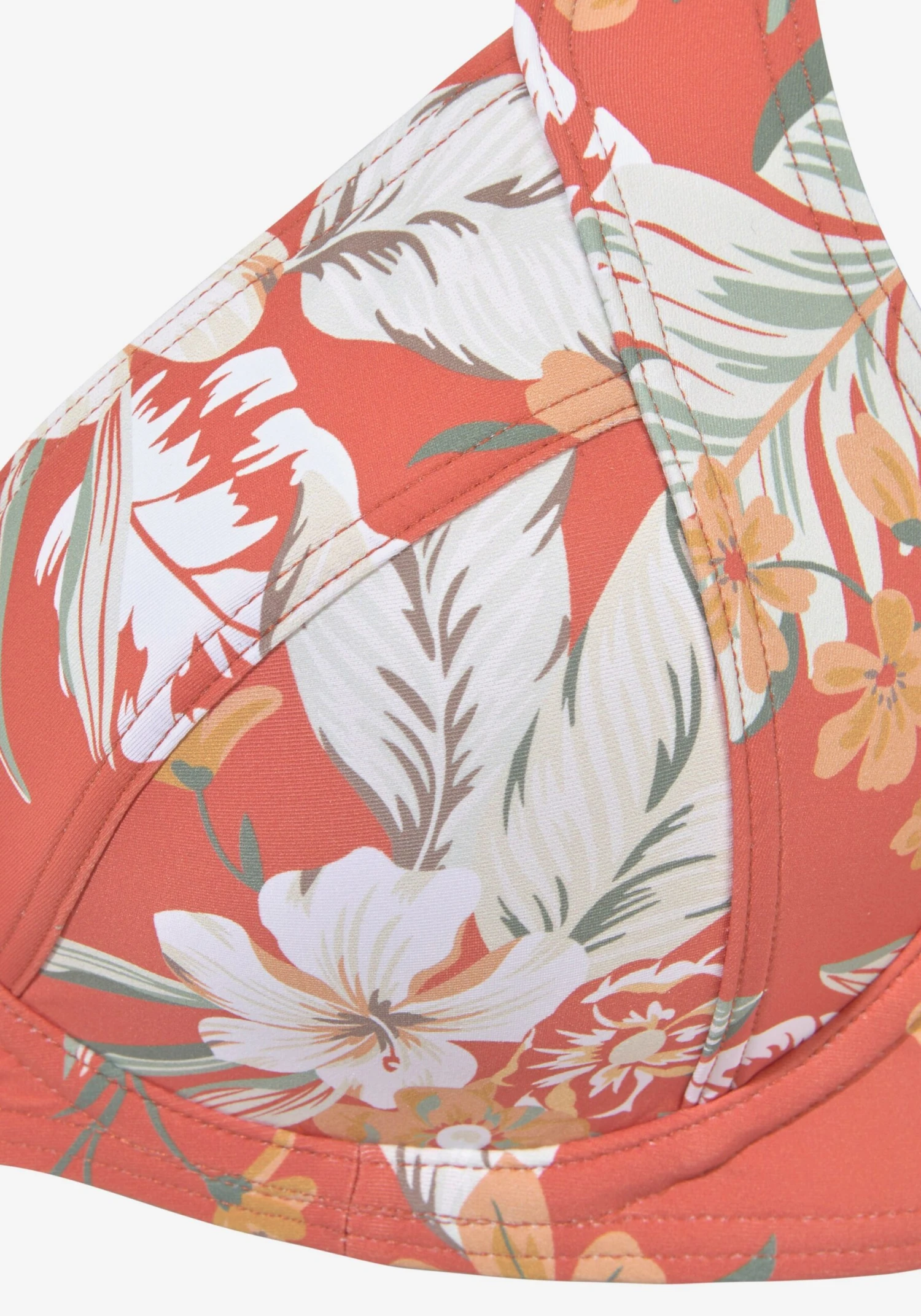 Sunseeker Bøjle-bikinitoppe T-shirt-BH Bikinioverdel Kvinder Orange - Billede 2