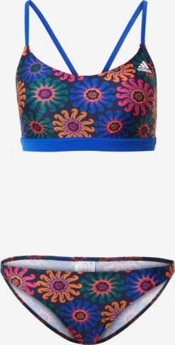 Adidas Sportswear Store Skåle Bustier Sportsbikini Kvinder Indigo