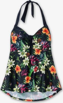 Sheego Tankinier Tankini Kvinder Natblå