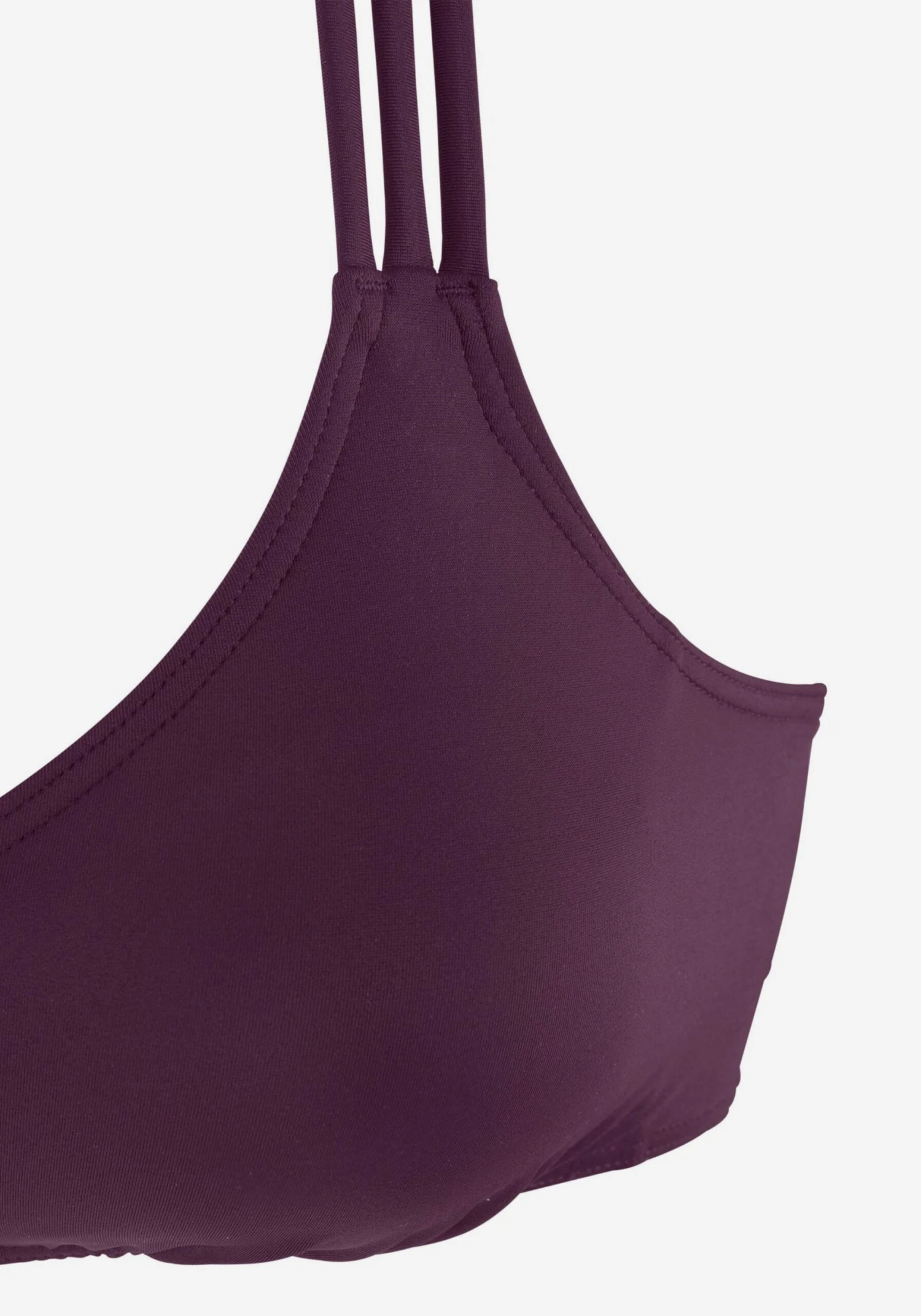 Bruno Banani Bustier-bikinier Bustier Bikini Kvinder Bordeaux - Billede 2