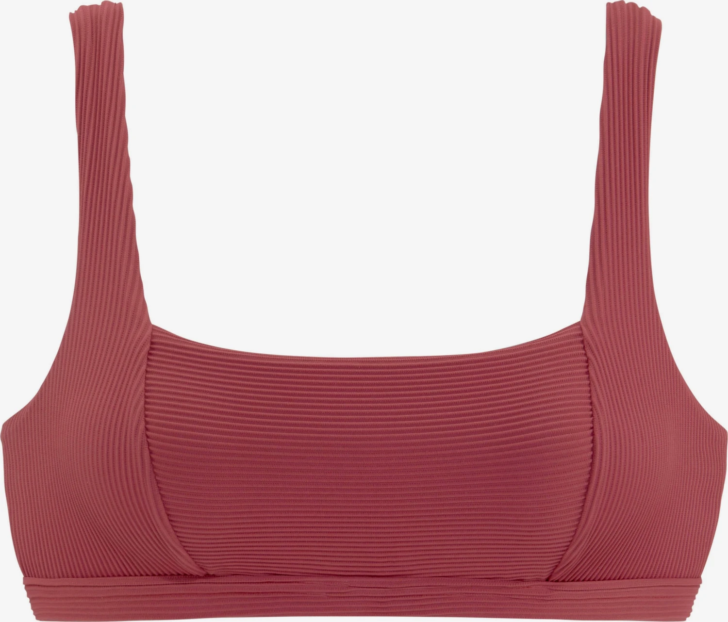 Sunseeker Store Skåle T-shirt-BH Bikinioverdel Kvinder Pastelrød