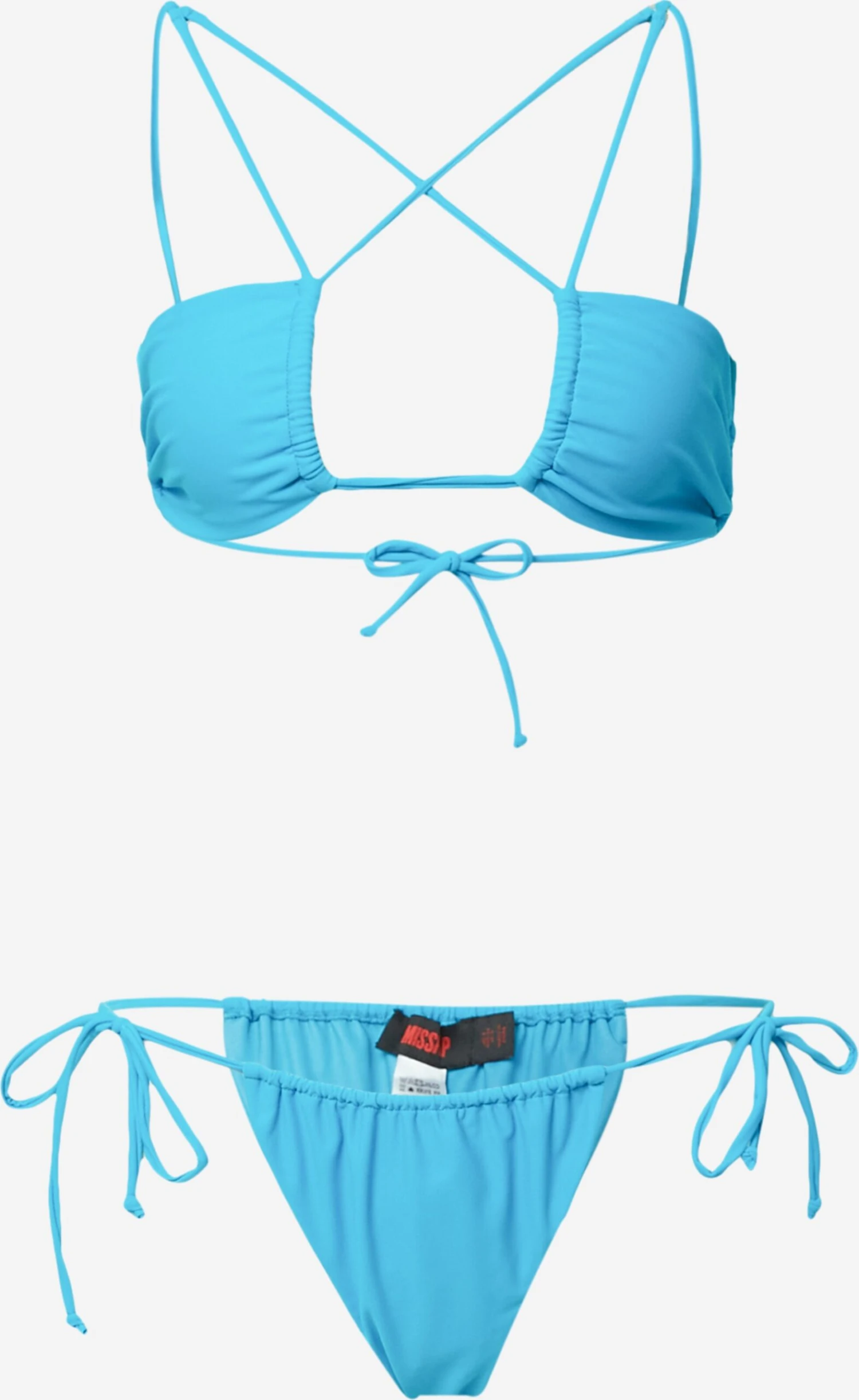 Trekants-bikinier Triangel Bikini Kvinder Lyseblå