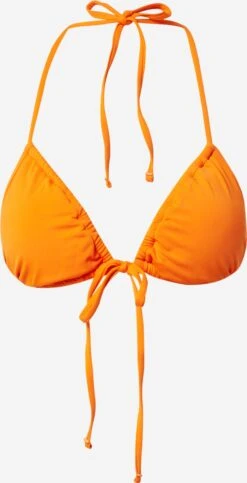Vero Moda Trekants-bikinitoppe Triangel Bikinioverdel Anjali Kvinder Orange
