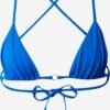 WEEKDAY Trekants-bikinitoppe Triangel Bikinioverdel Kvinder Blå