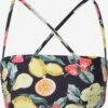 Seafolly Bandeau-bikinitoppe Bandeau Bikinioverdel Kvinder Sort