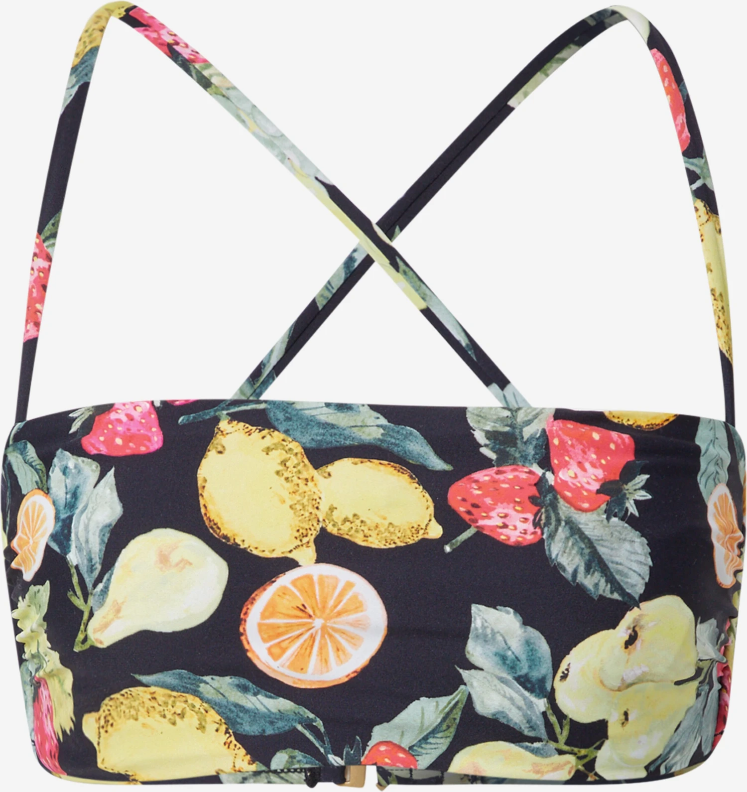 Seafolly Bandeau-bikinitoppe Bandeau Bikinioverdel Kvinder Sort