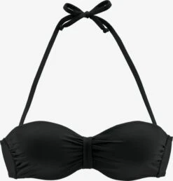 Bench Bandeau-bikinitoppe Bandeau Bikinioverdel Perfect Kvinder Sort