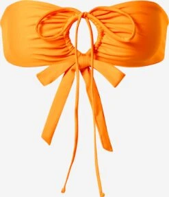Bandeau-bikinitoppe Bandeau Bikinioverdel Sally Kvinder Orange