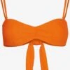 Vero Moda Bandeau-bikinitoppe Bandeau Bikinioverdel Meera Kvinder Orange