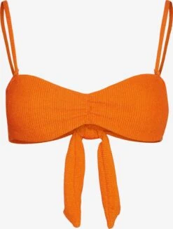 Vero Moda Bandeau-bikinitoppe Bandeau Bikinioverdel Meera Kvinder Orange