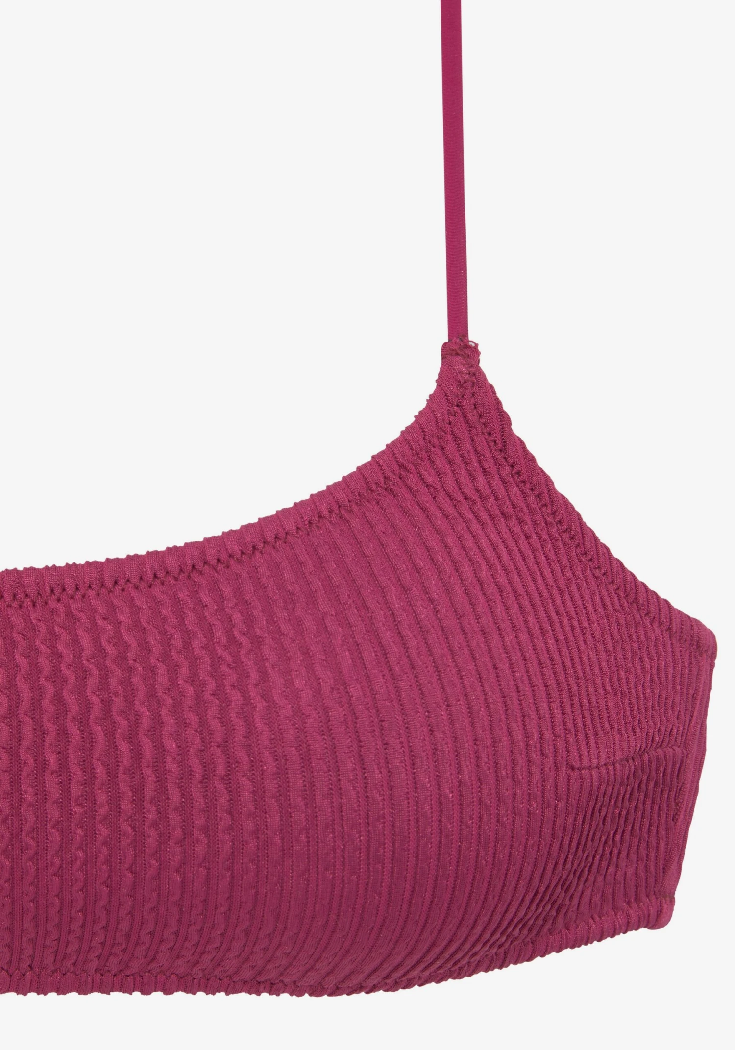Bustier-bikinitoppe Bustier Bikinioverdel Kvinder Pink - Billede 3