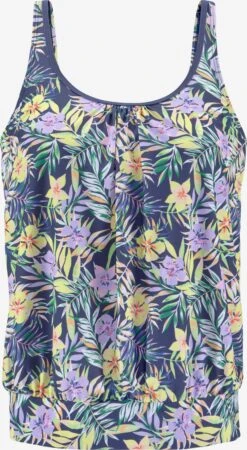 VENICE BEACH Tankinier Bustier Tankini-overdel Kvinder Blå