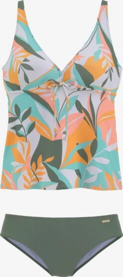 Sunseeker Tankinier Triangel Tankini Kvinder Blandingsfarvet