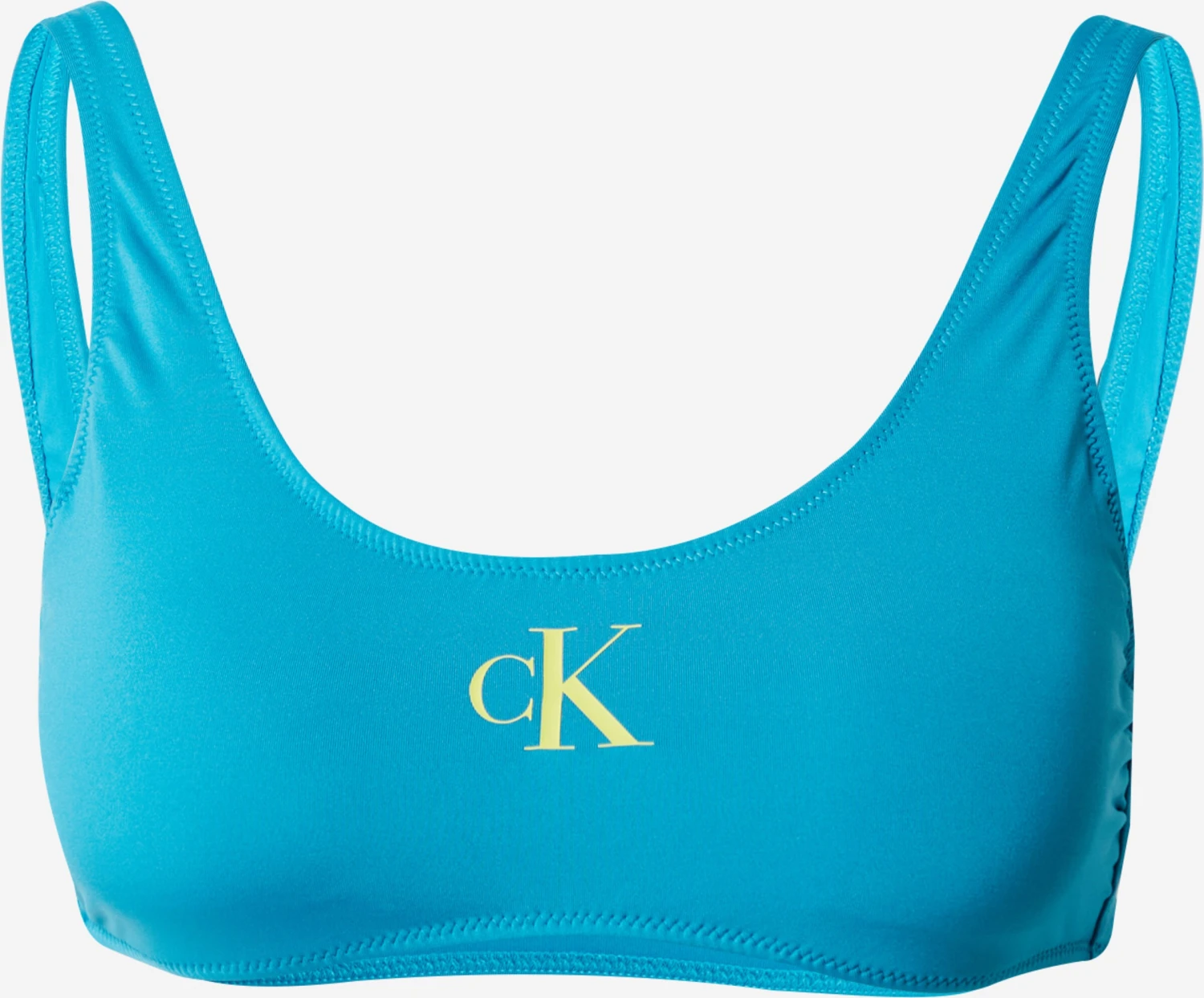 Calvin Klein Swimwear Bustier-bikinitoppe Bustier Bikinioverdel Kvinder Blå