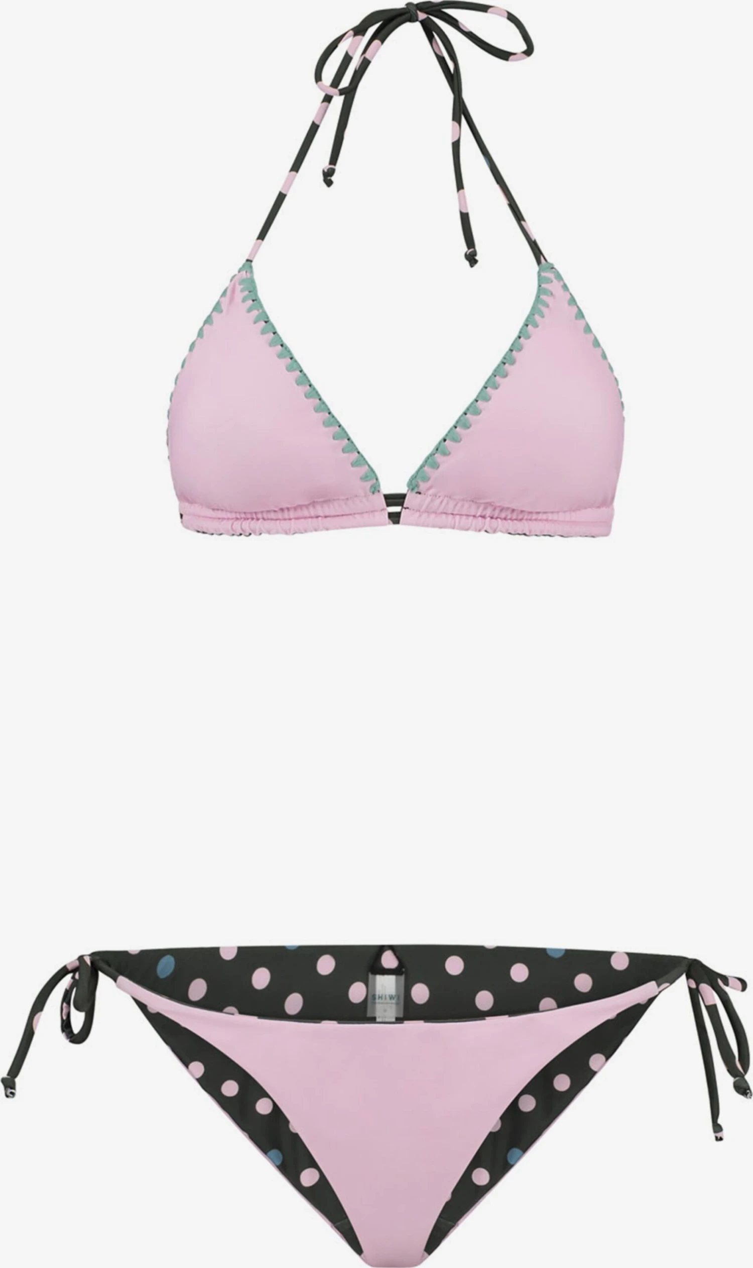 Shiwi Trekants-bikinier Triangel Bikini Kvinder Mint / Mørkegrøn - Billede 2