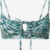 Seafolly Bustier-bikinitoppe Bustier Bikinioverdel Kvinder Petroleum