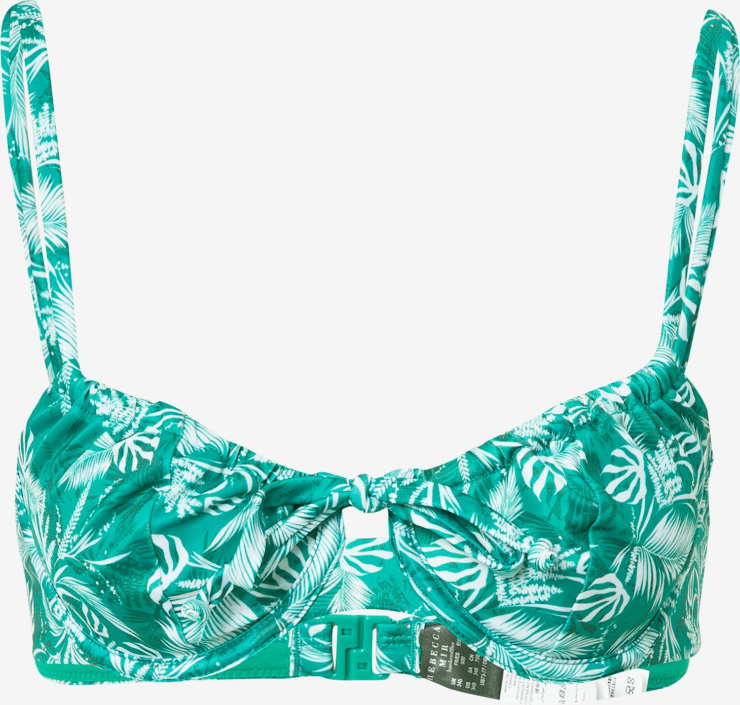 Hunkemöller Bøjle-bikinitoppe Balconette Bikinioverdel Bermuda Kvinder Grøn