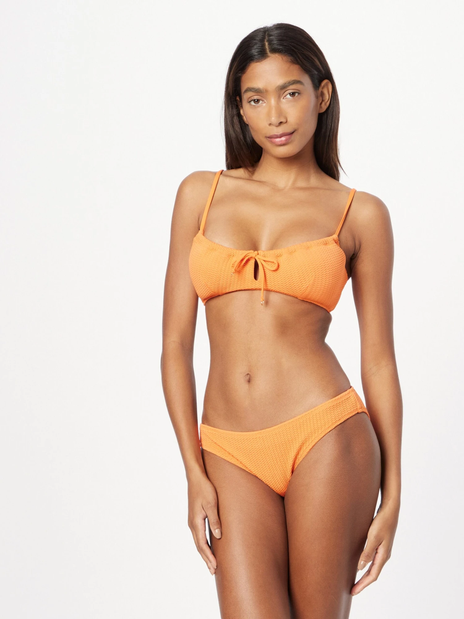 Seafolly Bandeau-bikinitoppe Bandeau Bikinioverdel Drawstring Kvinder Mandarin - Billede 4