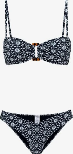 Shiwi Bandeau-bikinier Bandeau Bikini Zoe Kvinder Lyseblå