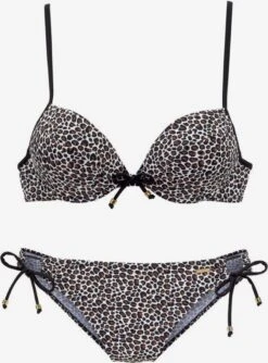 Bruno Banani Bøjle-bikinier Push-up Bikini Kvinder Brun