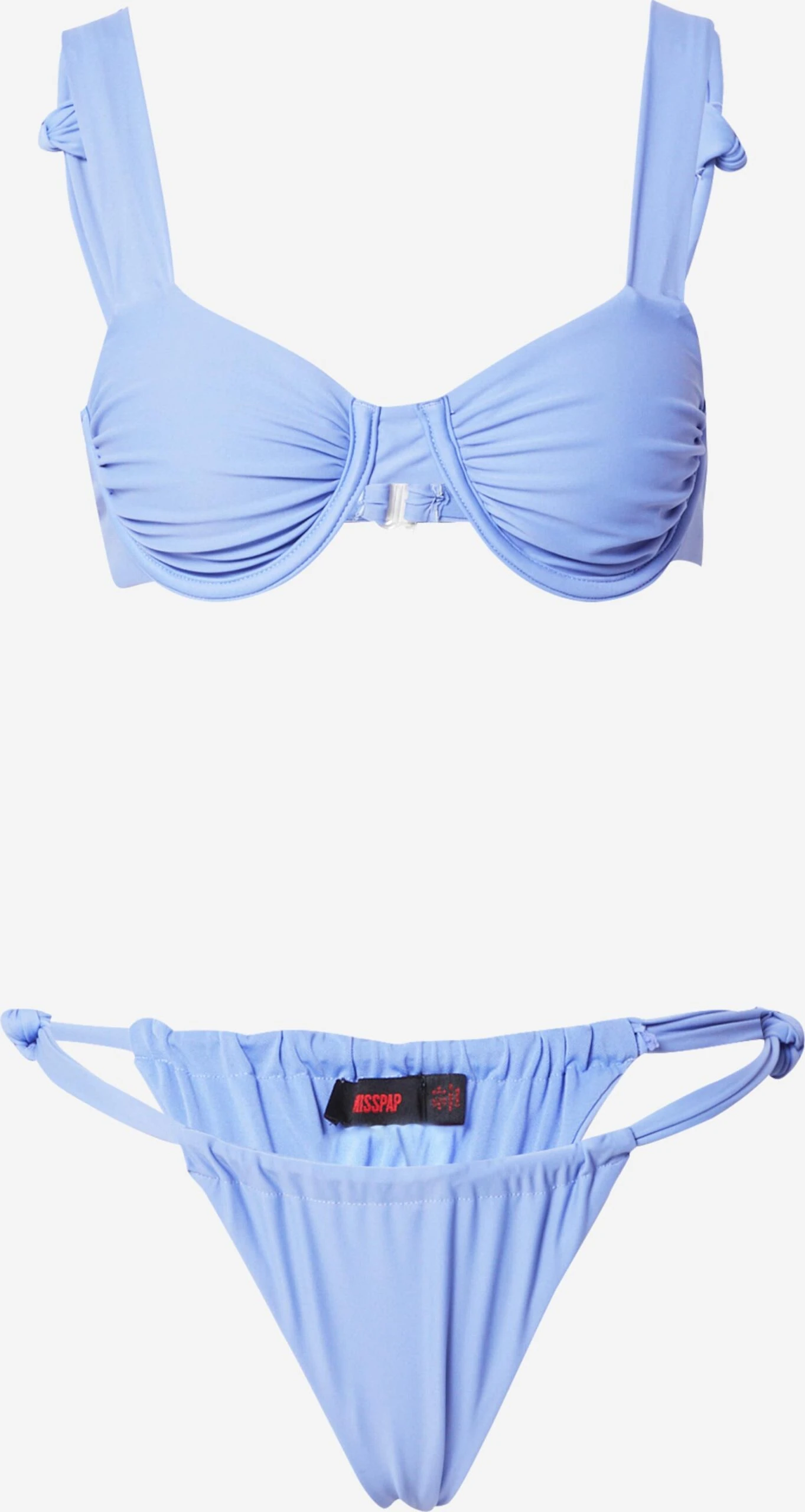 Bøjle-bikinier T-shirt-BH Bikini Kvinder Lilla