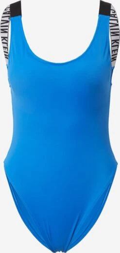 Calvin Klein Swimwear Badedragte Bustier Badedragt Kvinder Blå