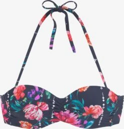 Sunseeker Balconette-bikinitoppe Balconette Bikinioverdel Kvinder Navy