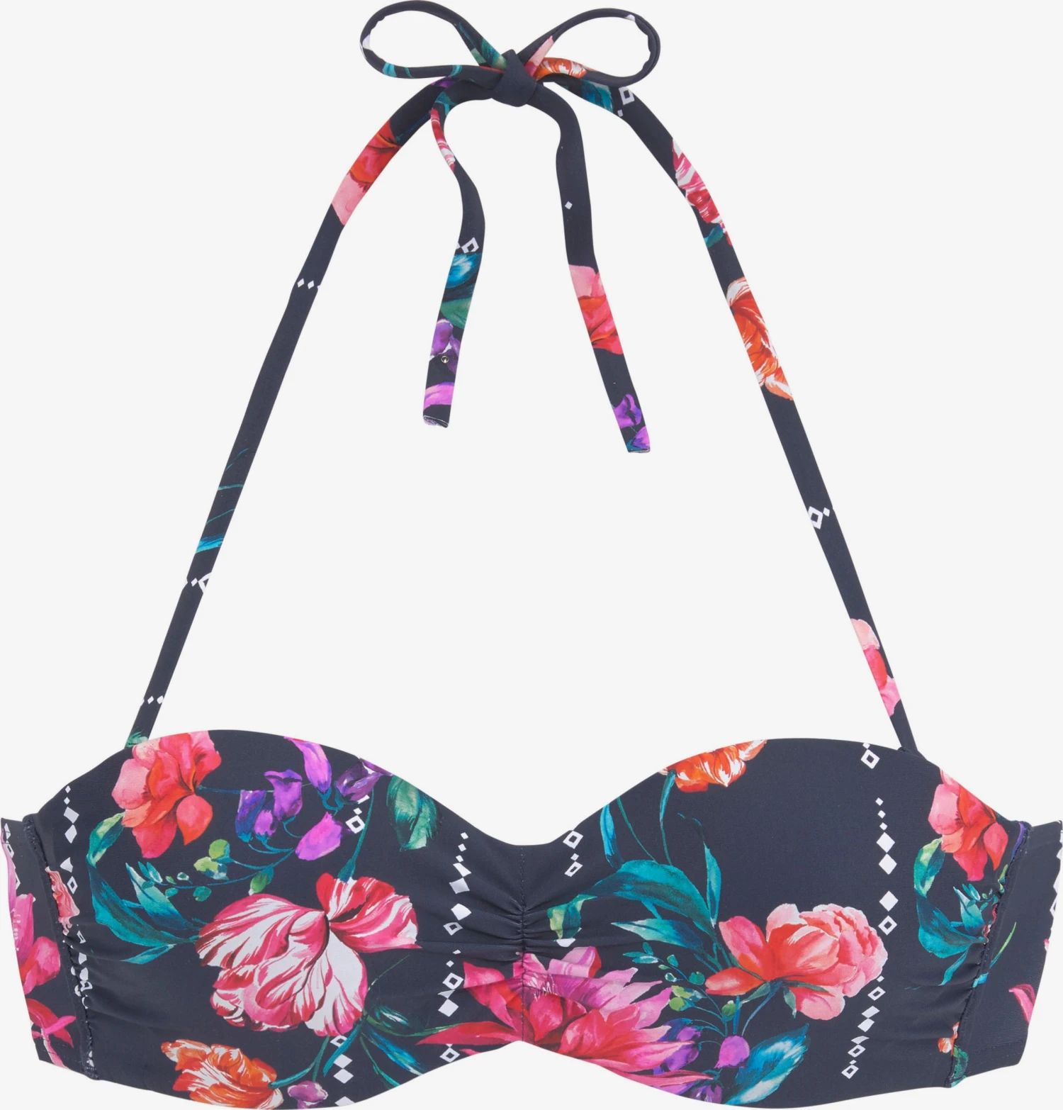 Sunseeker Balconette-bikinitoppe Balconette Bikinioverdel Kvinder Navy