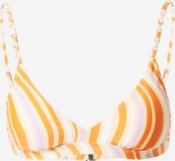 Seafolly Trekants-bikinitoppe Triangel Bikinioverdel Kvinder Abrikos / Mandarin