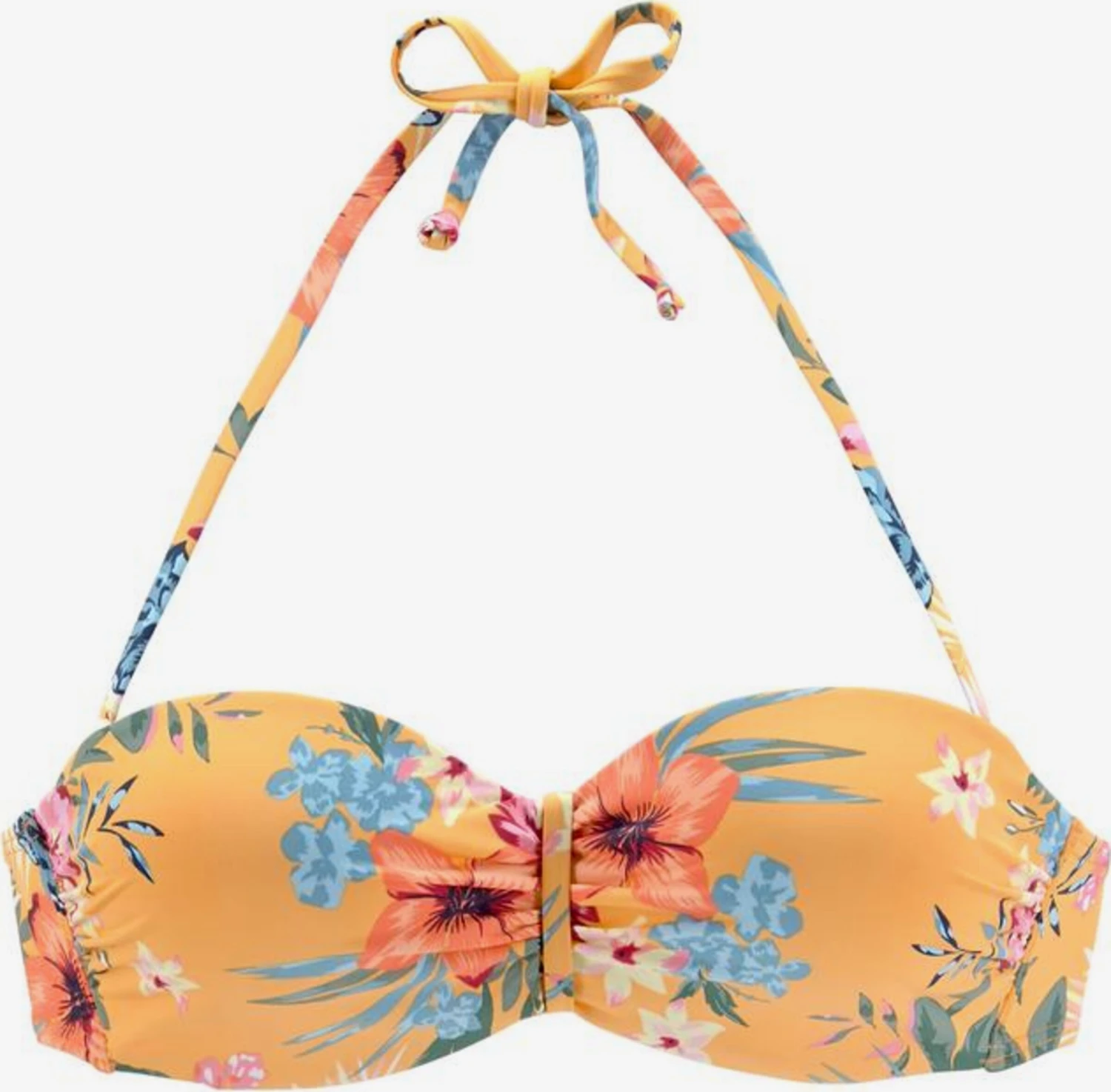 Bench Bandeau-bikinitoppe Bandeau Bikinioverdel Maui Kvinder Gul