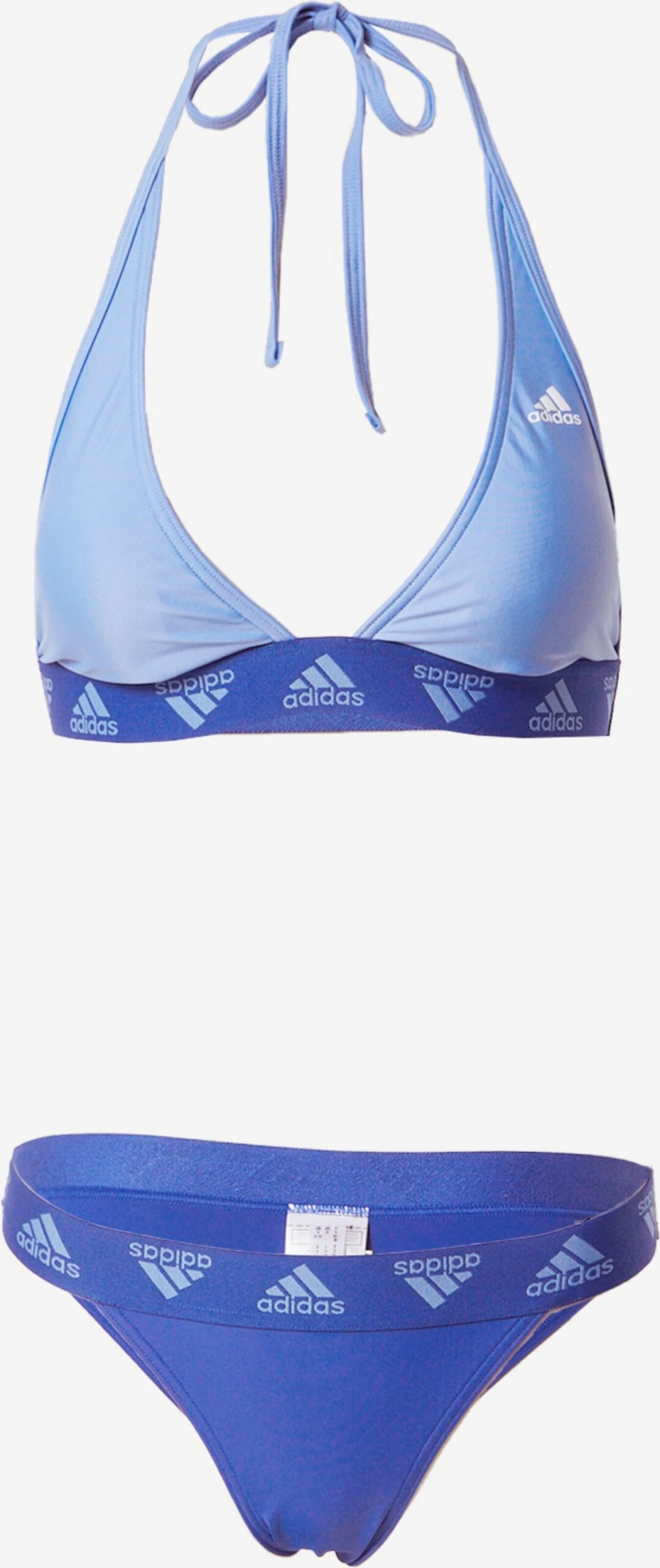 Adidas Sportswear Trekants-bikinier Triangel Sportsbikini Kvinder Blå / Lyseblå