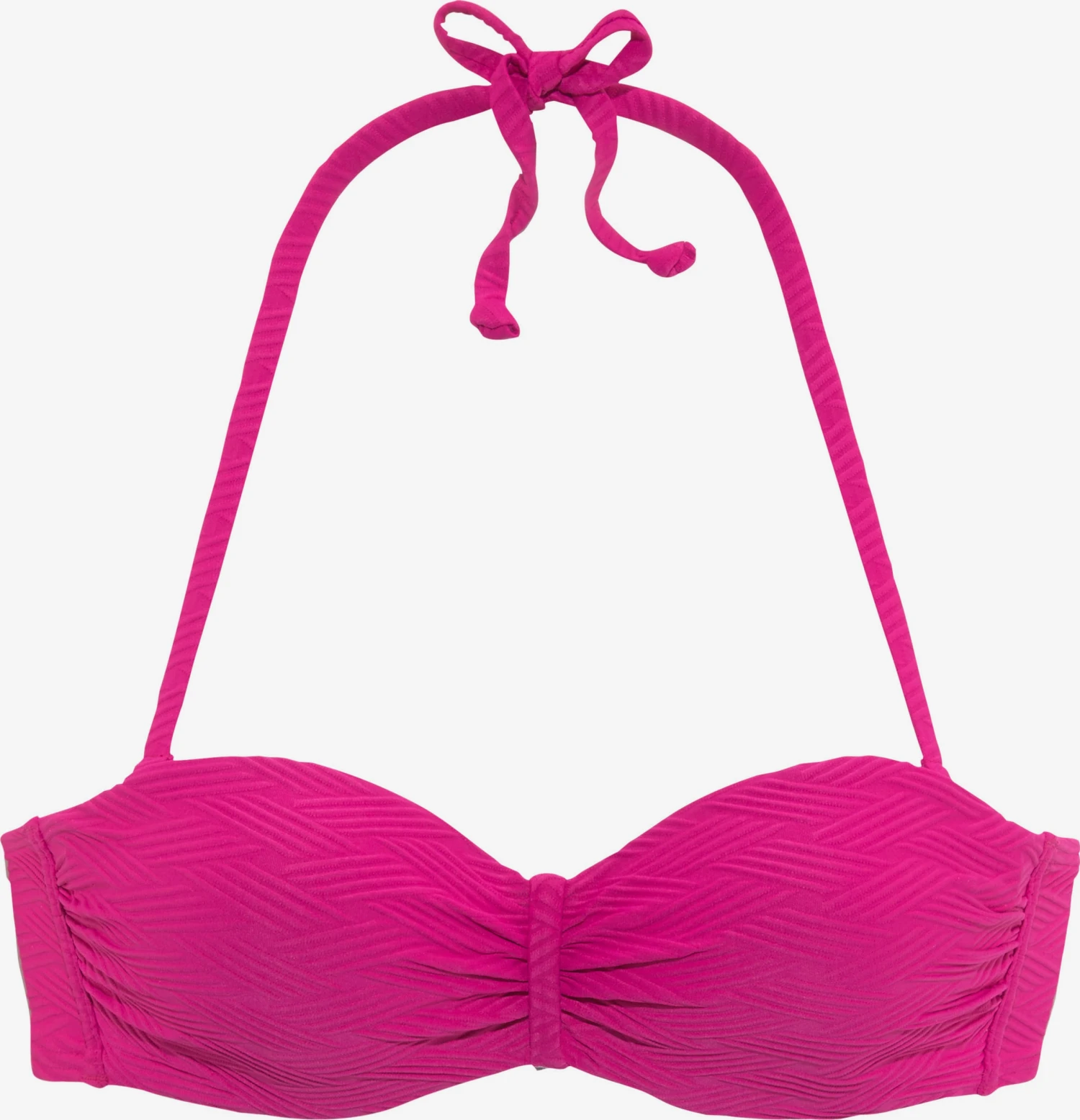 Sunseeker Bandeau-bikinitoppe Bandeau Bikinioverdel Kvinder Pink