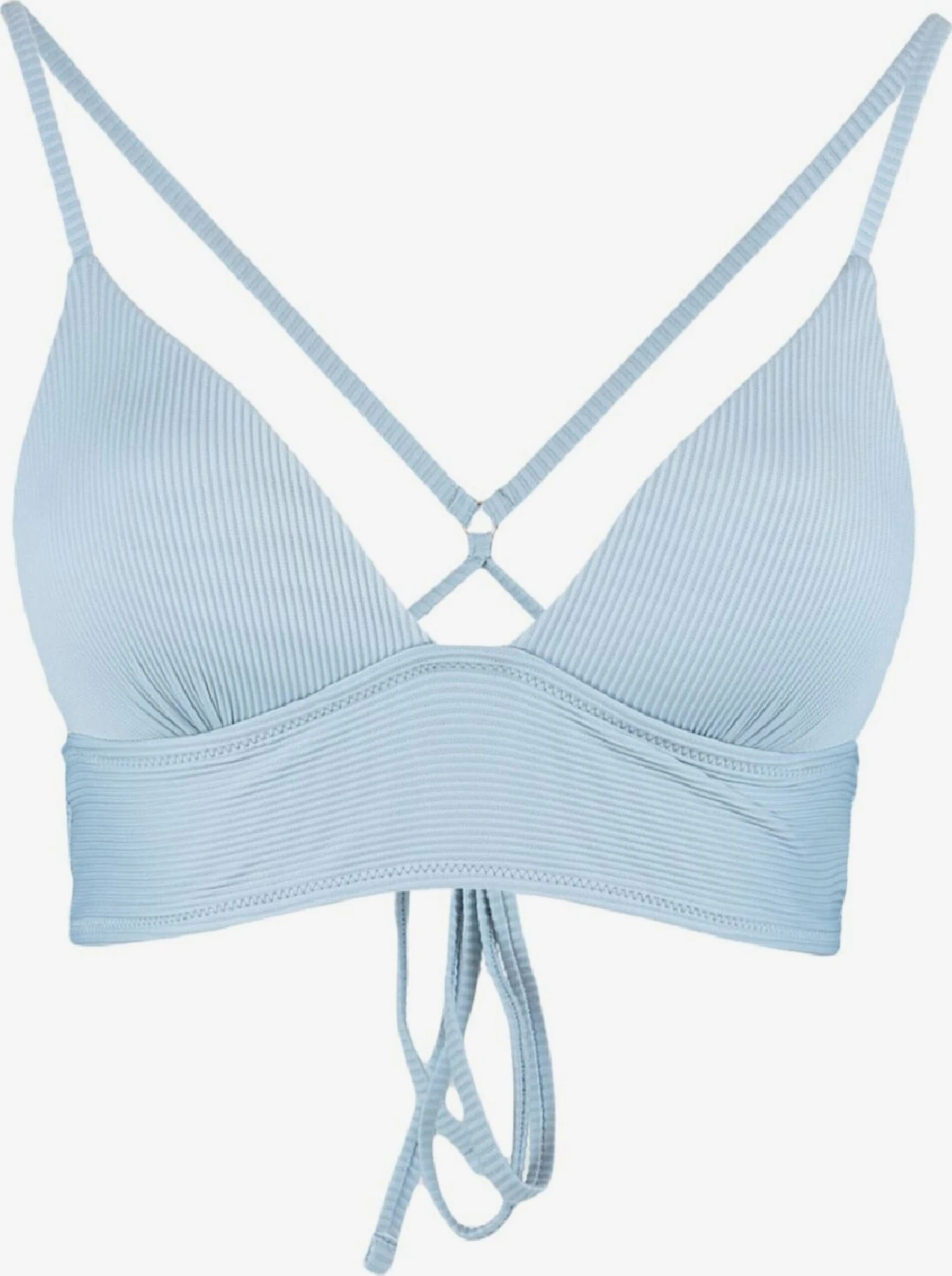 Trendyol Trekants-bikinitoppe Triangel Bikinioverdel Kvinder Himmelblå