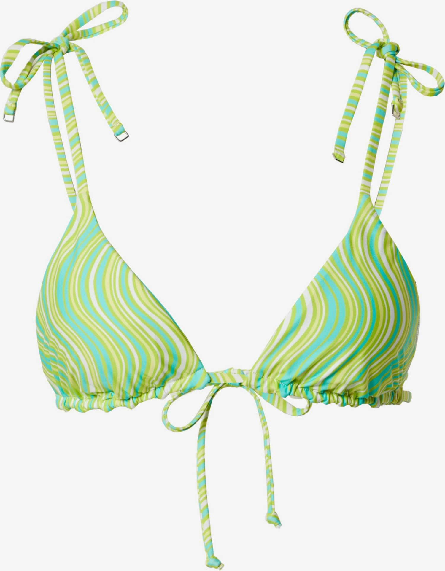 Seafolly Trekants-bikinitoppe Triangel Bikinioverdel Kvinder Grøn / Lime / Mint